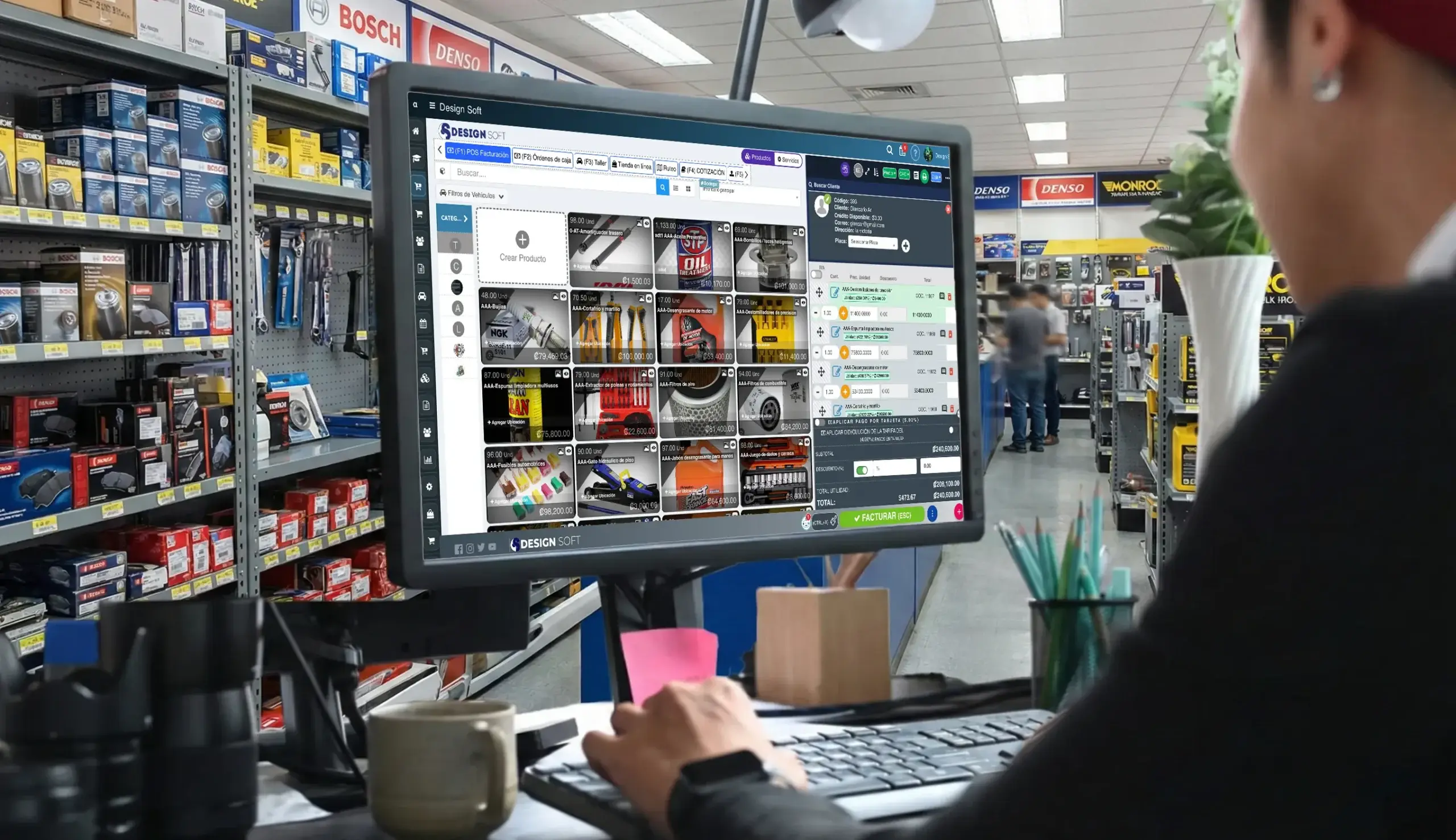 Soluciones para talleres y repuesteras
