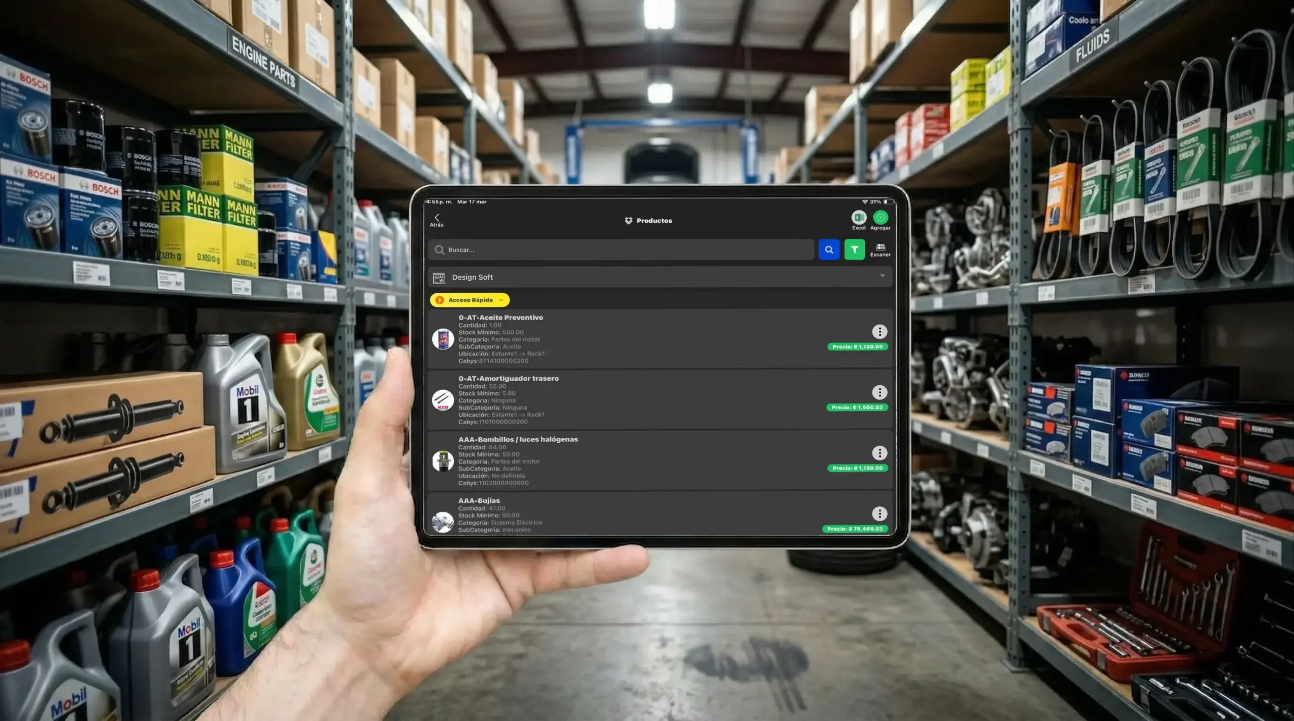 Alertas de stock para talleres con punto de venta e inventario sincronizado